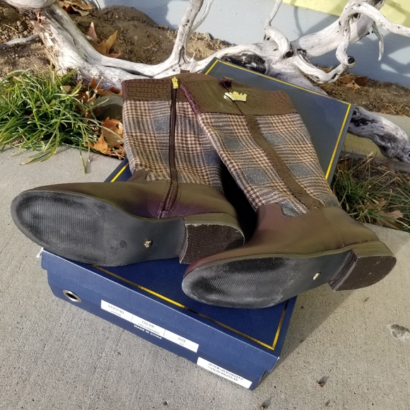 Deesigns Dee Ocloppo Plaid Boots - Picture 1 of 3